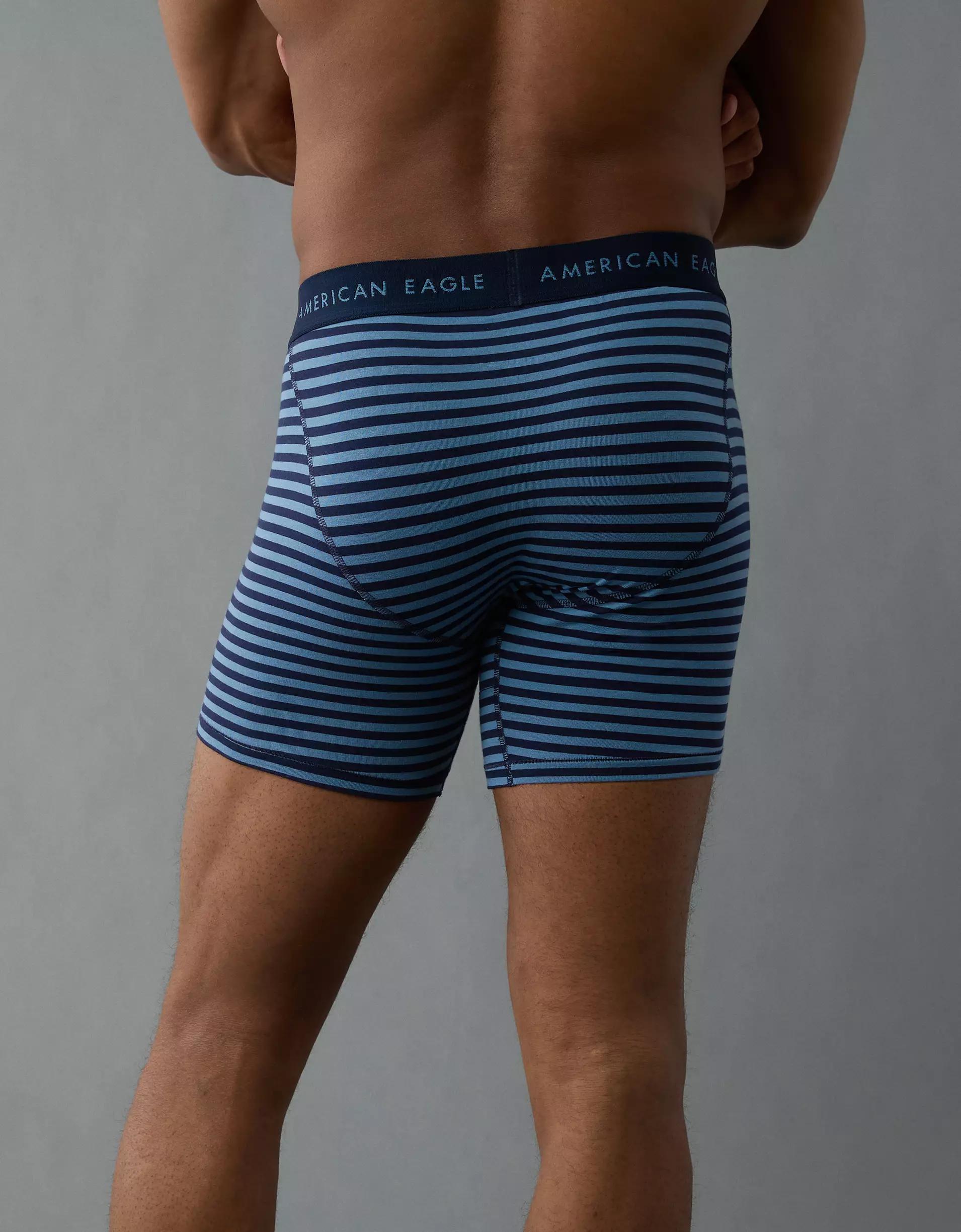 AEO Men's Striped 6" Classic Boxer Brief Product Image