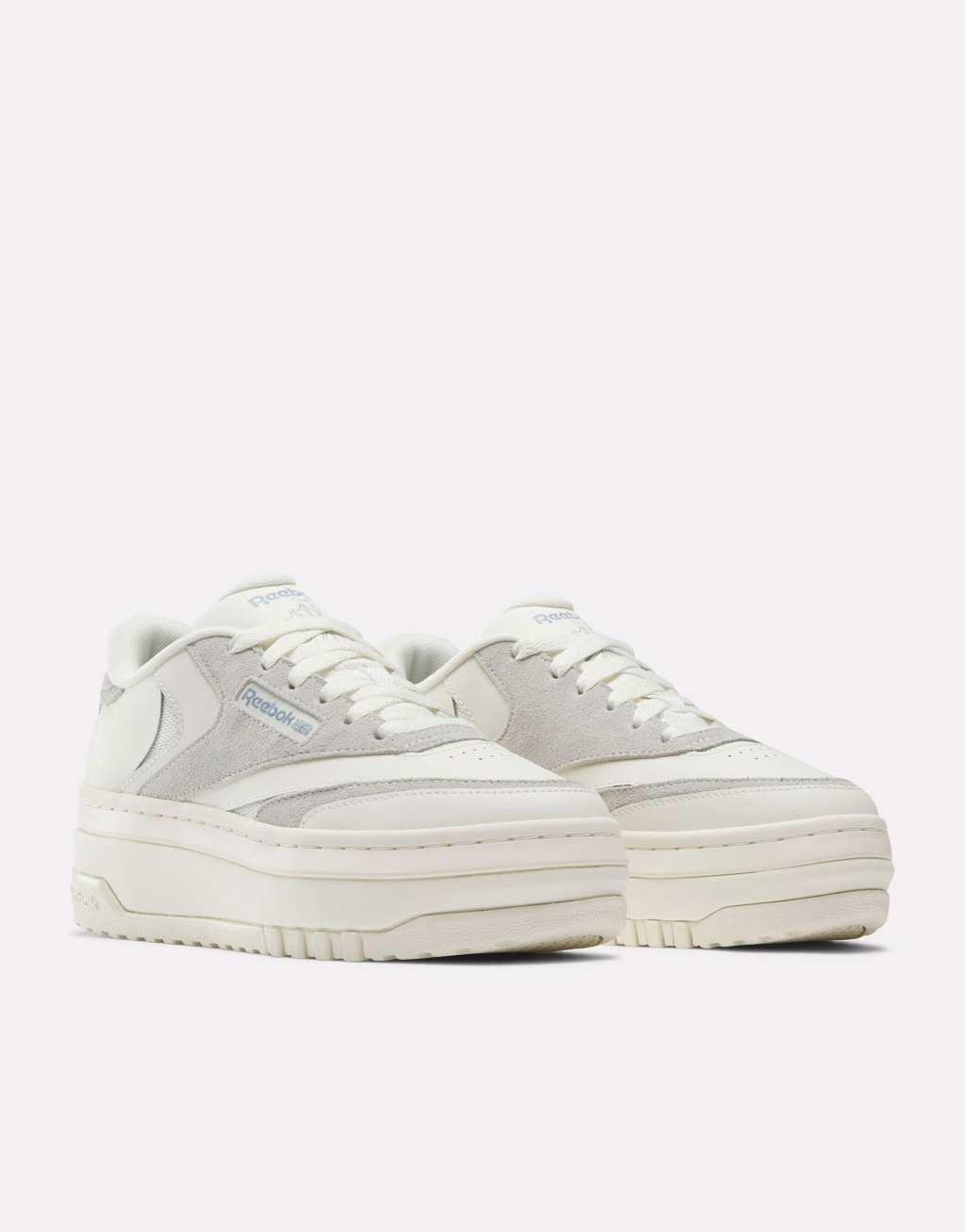 Reebok Womens Club C Extra Platform Low Top Sneakers Product Image