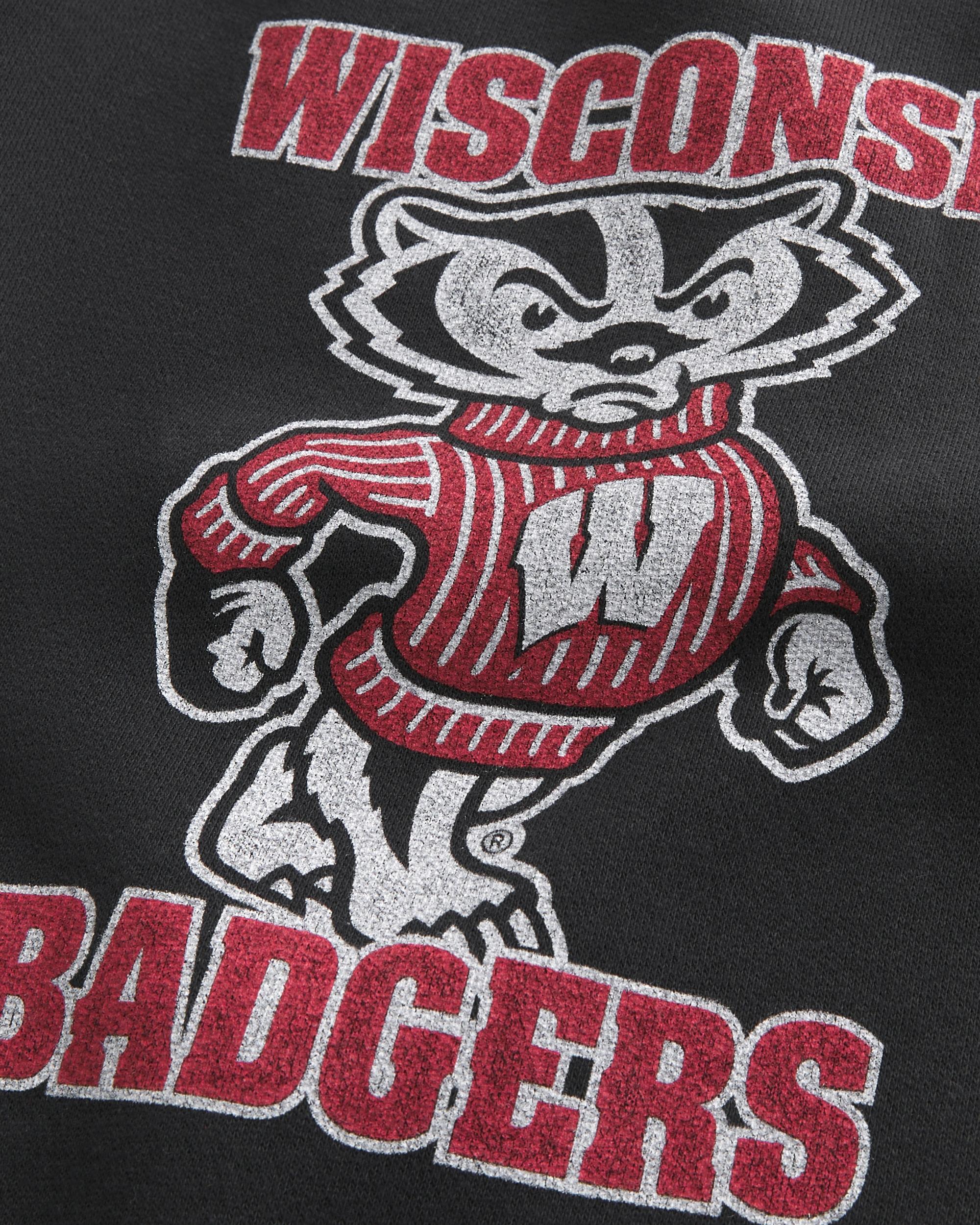 University of Wisconsin Badgers Graphic Baggy Sweatpants Product Image