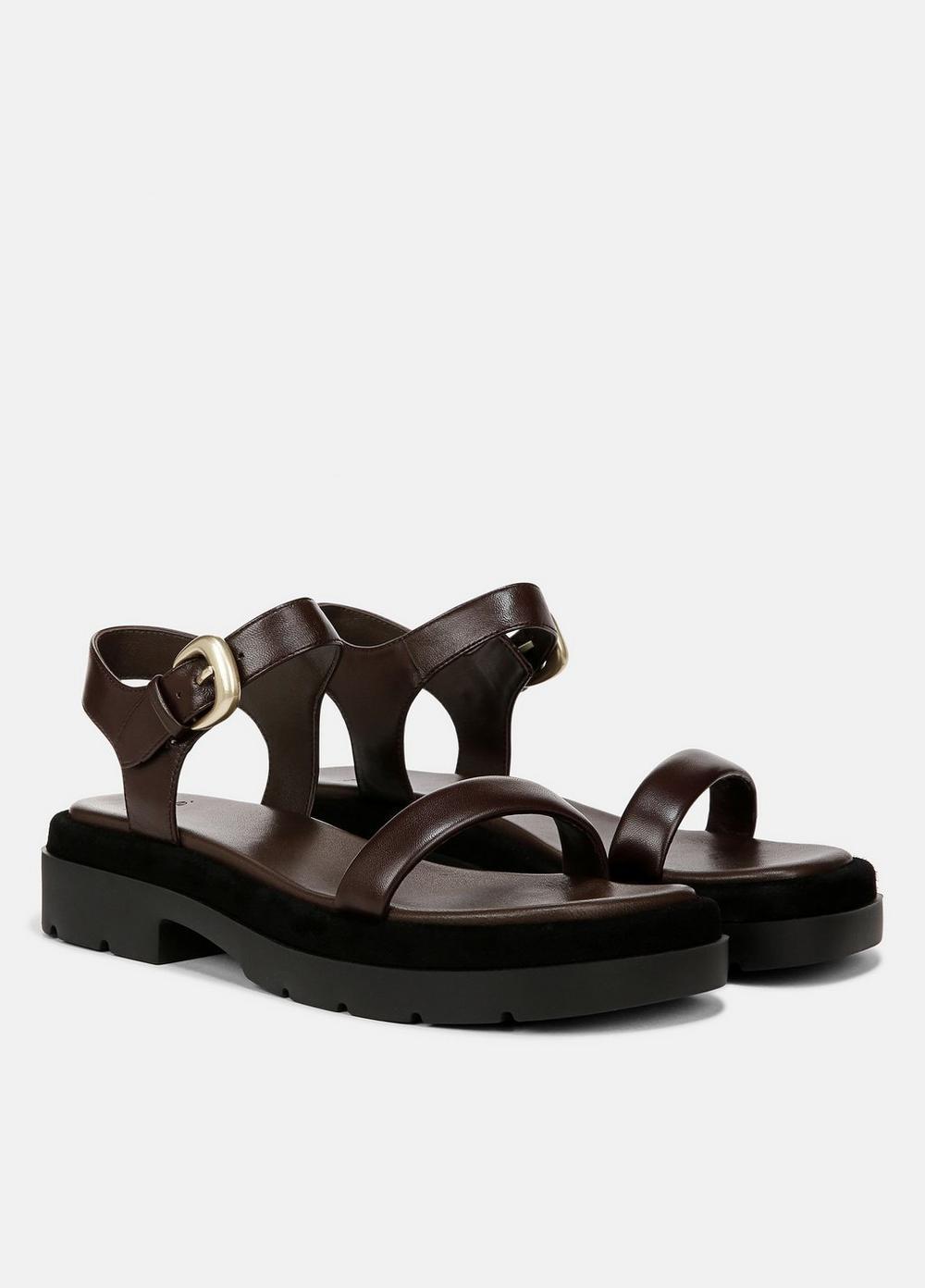 Heloise Leather Lug-Sole Sandal Product Image