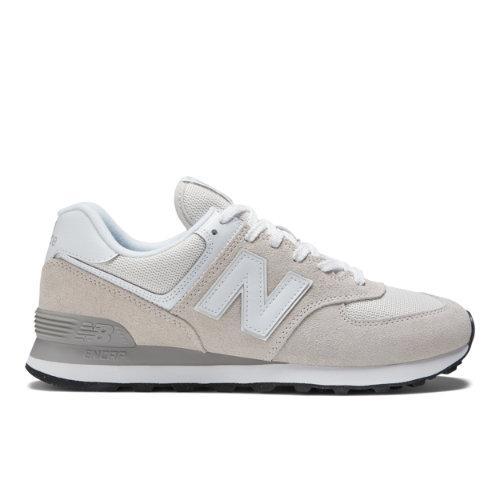 Mens New Balance 574 Athletic Shoe - Nimbus Cloud / White Product Image