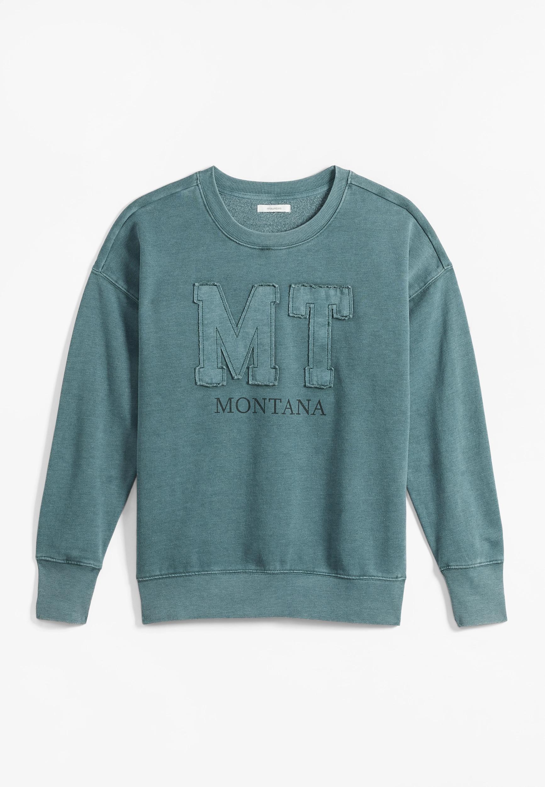 Maurices Plus Size Womens State Crew Neck Sweatshirt Product Image