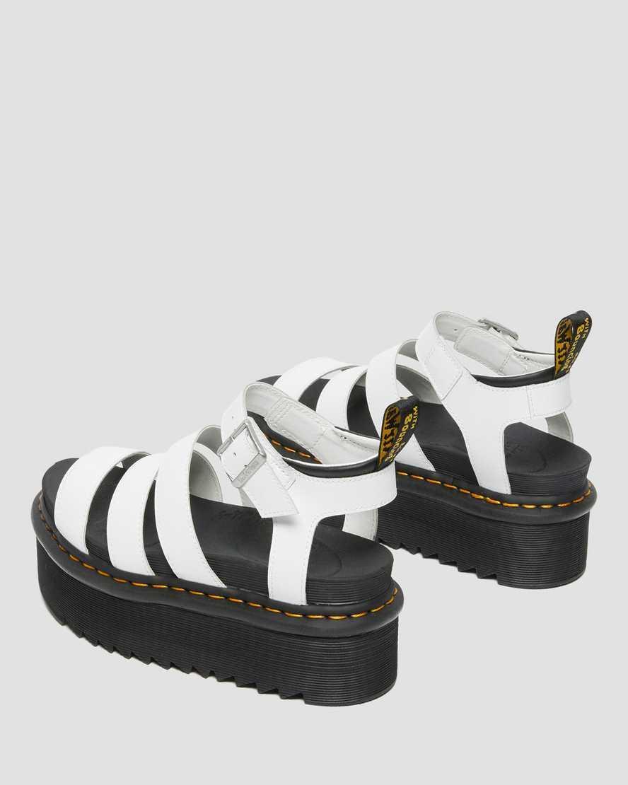 Blaire Hydro Leather Platform Strap Sandals Product Image