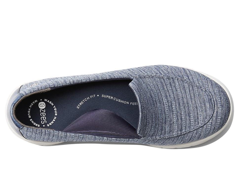 Bzees Get Movin' (Navy Fabric) Women's Shoes Product Image