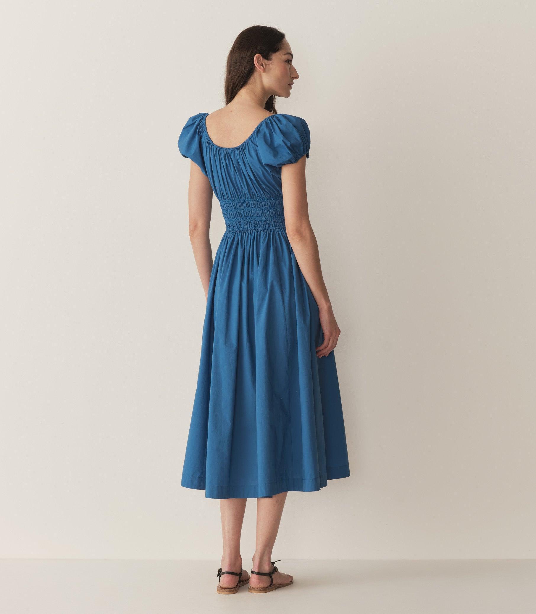 QUINN DRESS -- SOFT COBALT Product Image