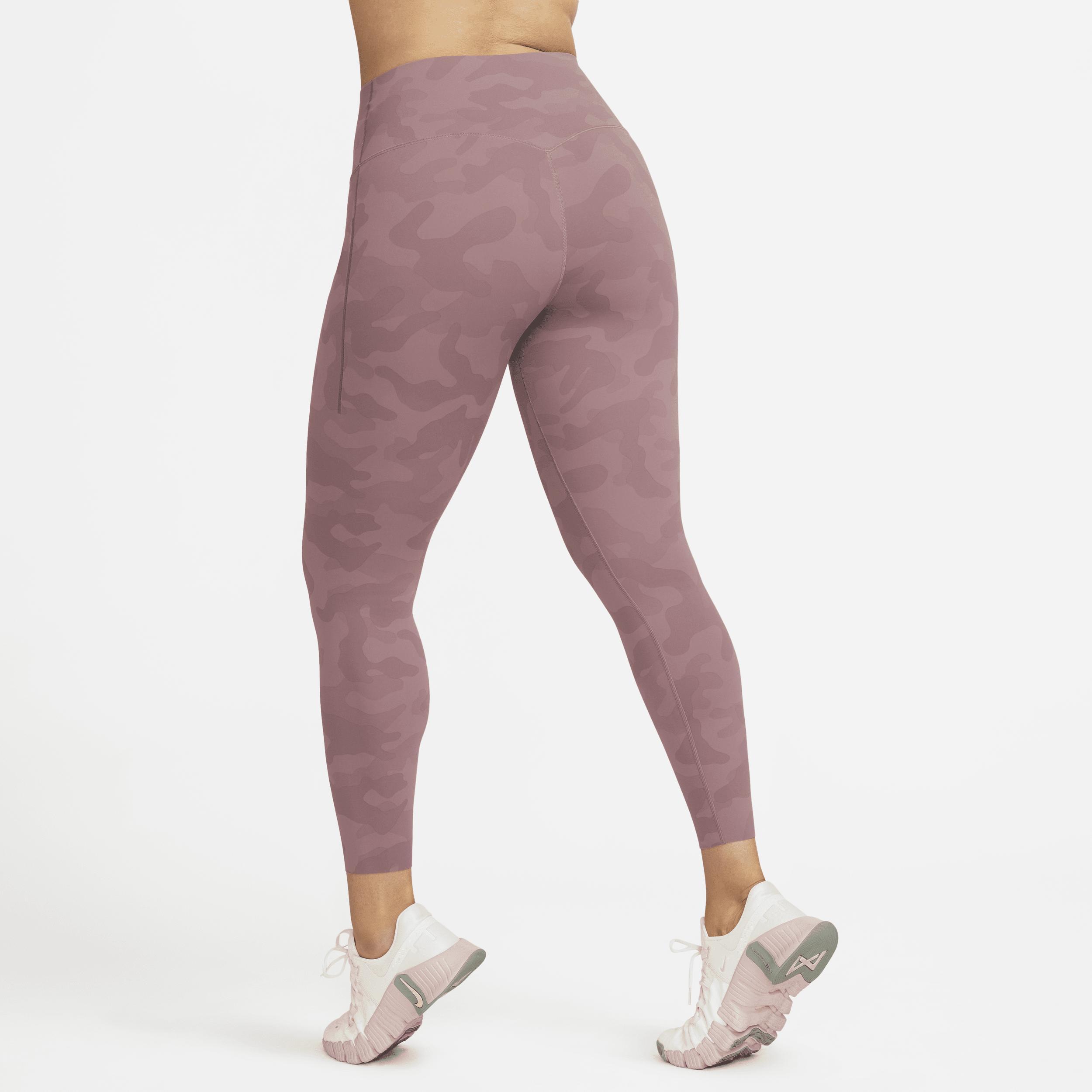 Nike Universa Women's Medium-Support High-Waisted 7/8 Camo Leggings with Pockets Product Image