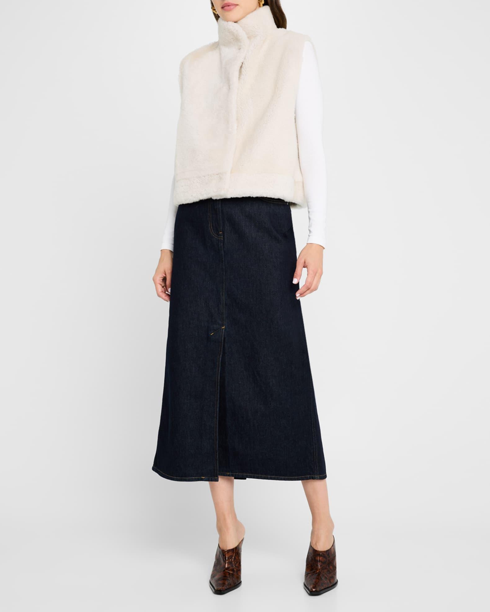 Victor Shearling Vest Product Image