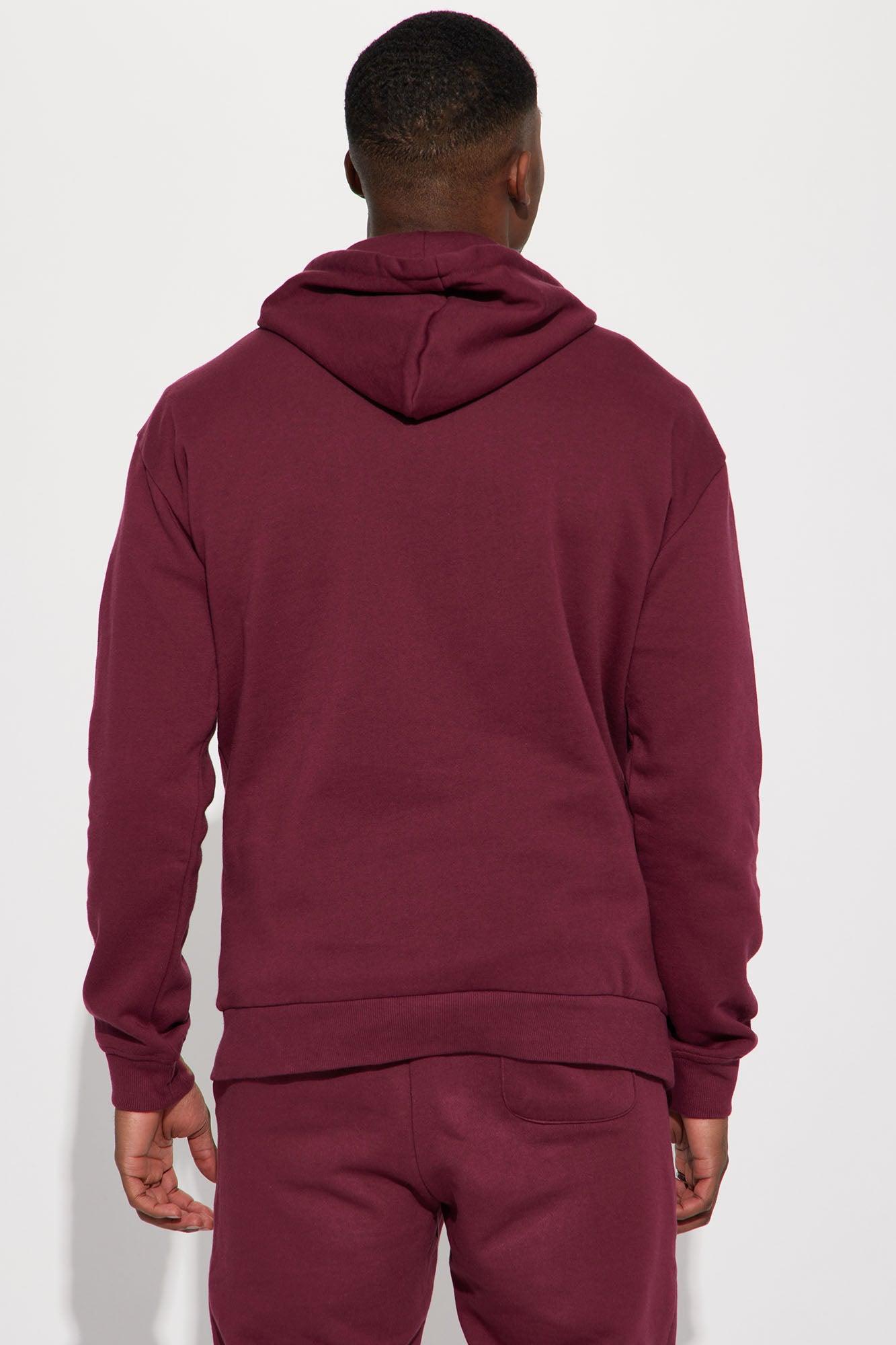 Tyson Hoodie - Burgundy Product Image