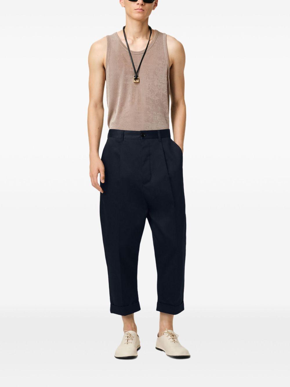 oversized carrot-cut trousers Product Image