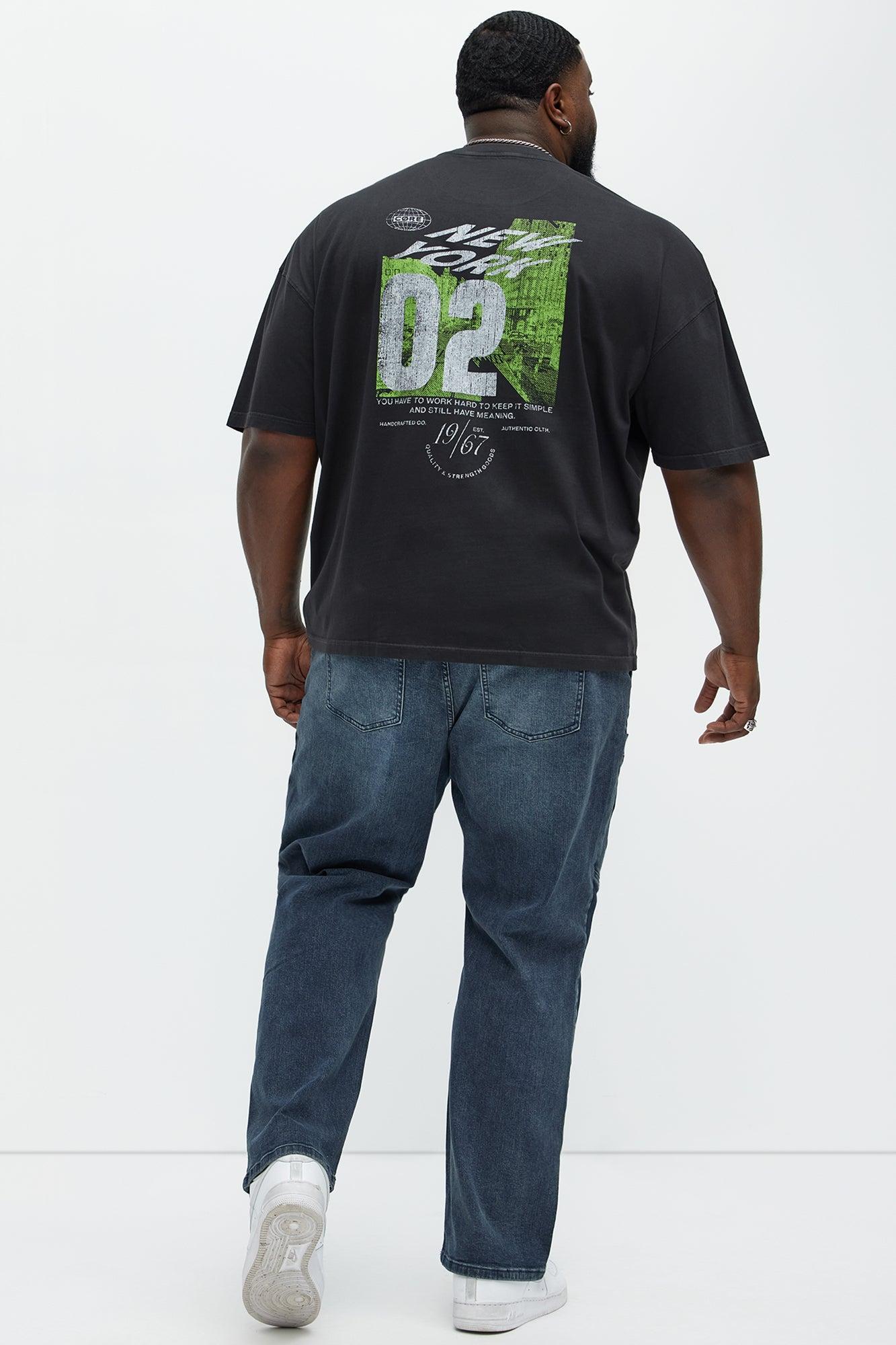 New York Core Oversized Short Sleeve Tee - Black Product Image