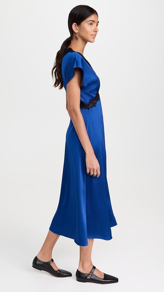 Sea Noa Satin V Neck Maxi Dress | Shopbop Product Image