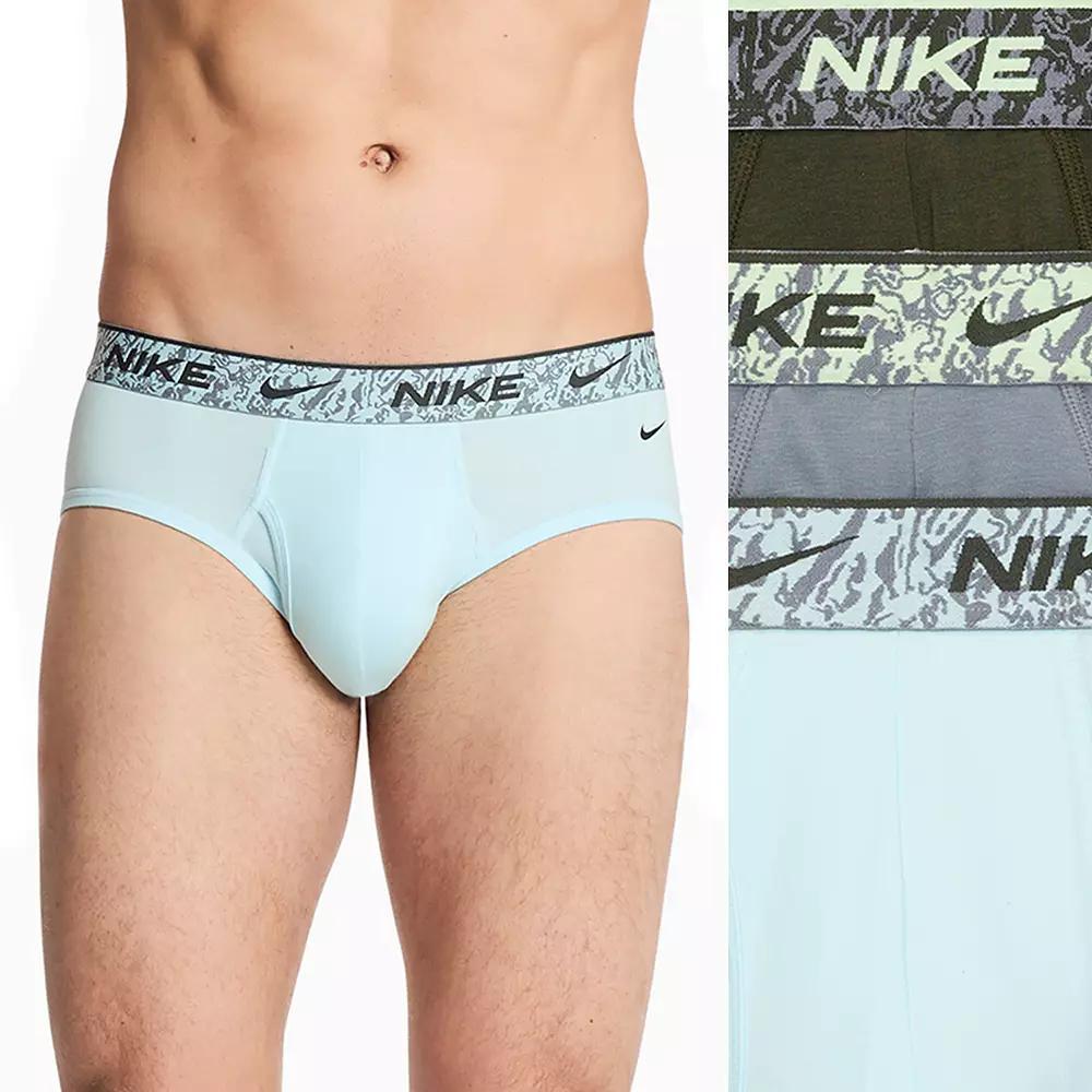 Men's Nike 3-Pack Dri-FIT Essential Cotton Stretch Briefs,  Product Image