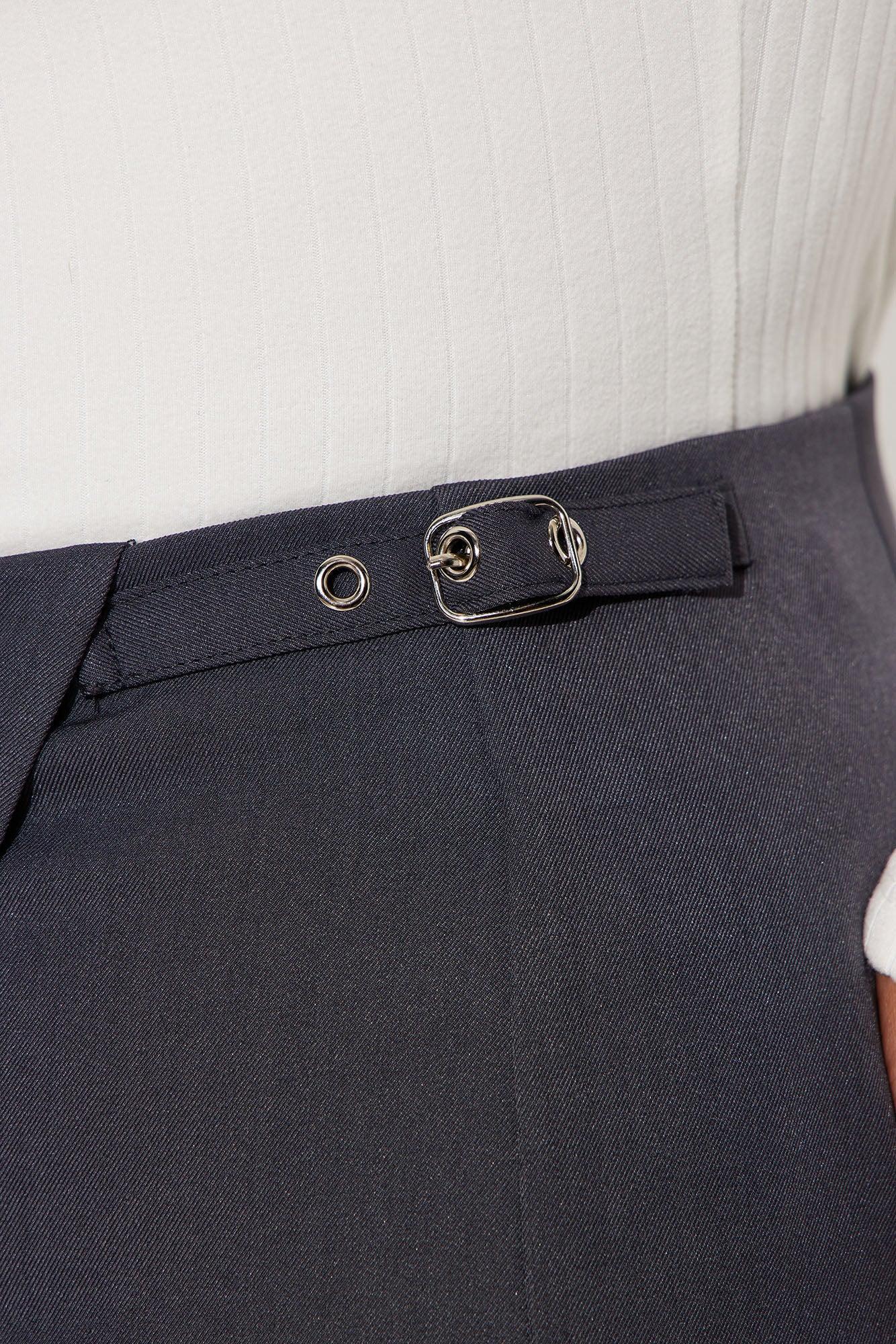 Lindsey Wrap Skort - Charcoal Product Image