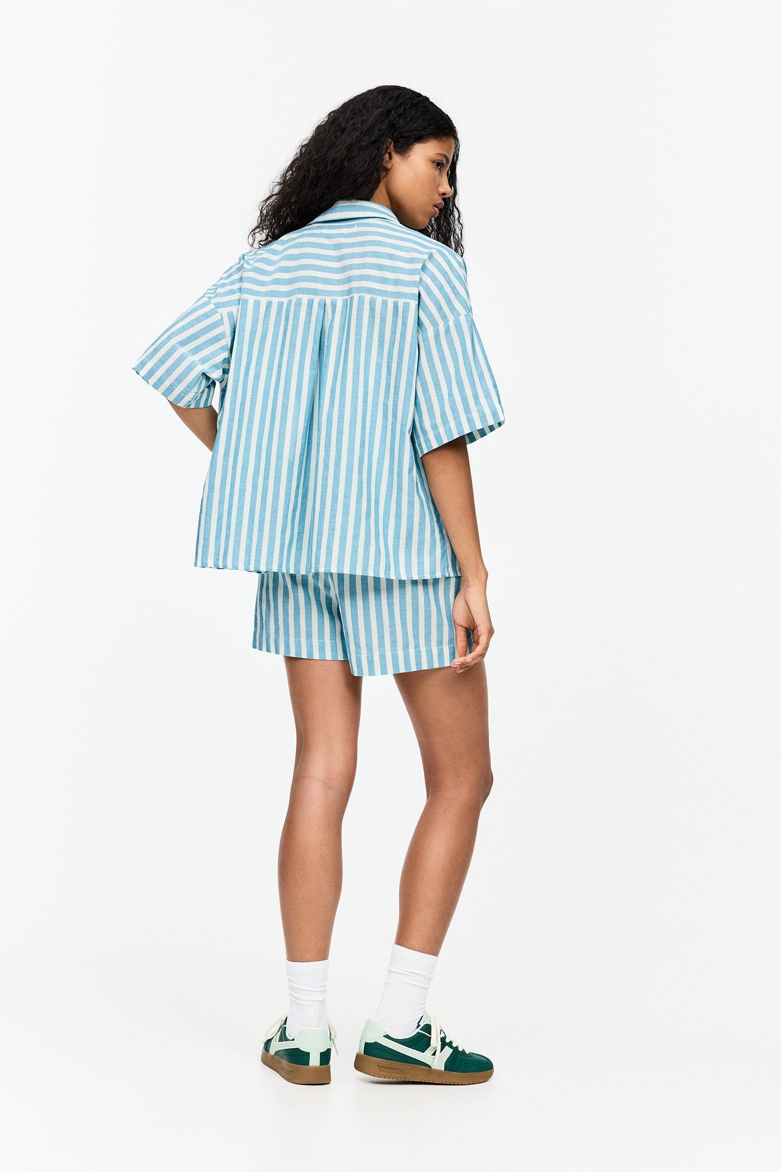 Striped rustic shirt Product Image