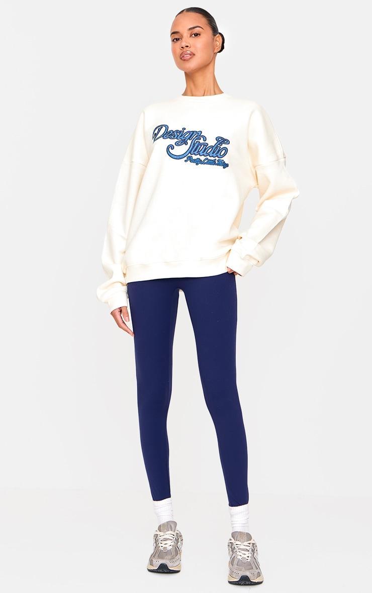 Ecru Design Studio Embroidered Sweatshirt Product Image