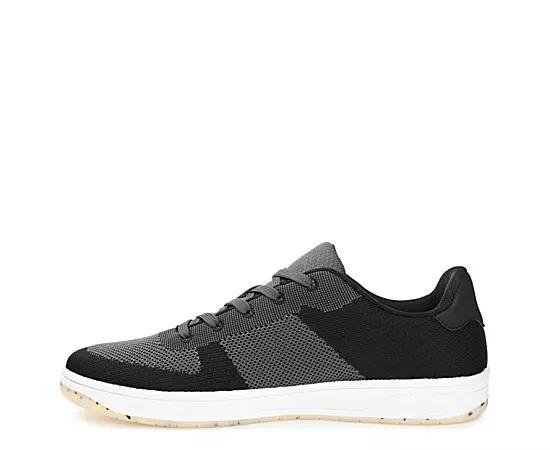 VANCE Topher Mens Knit Sneakers Grey Product Image