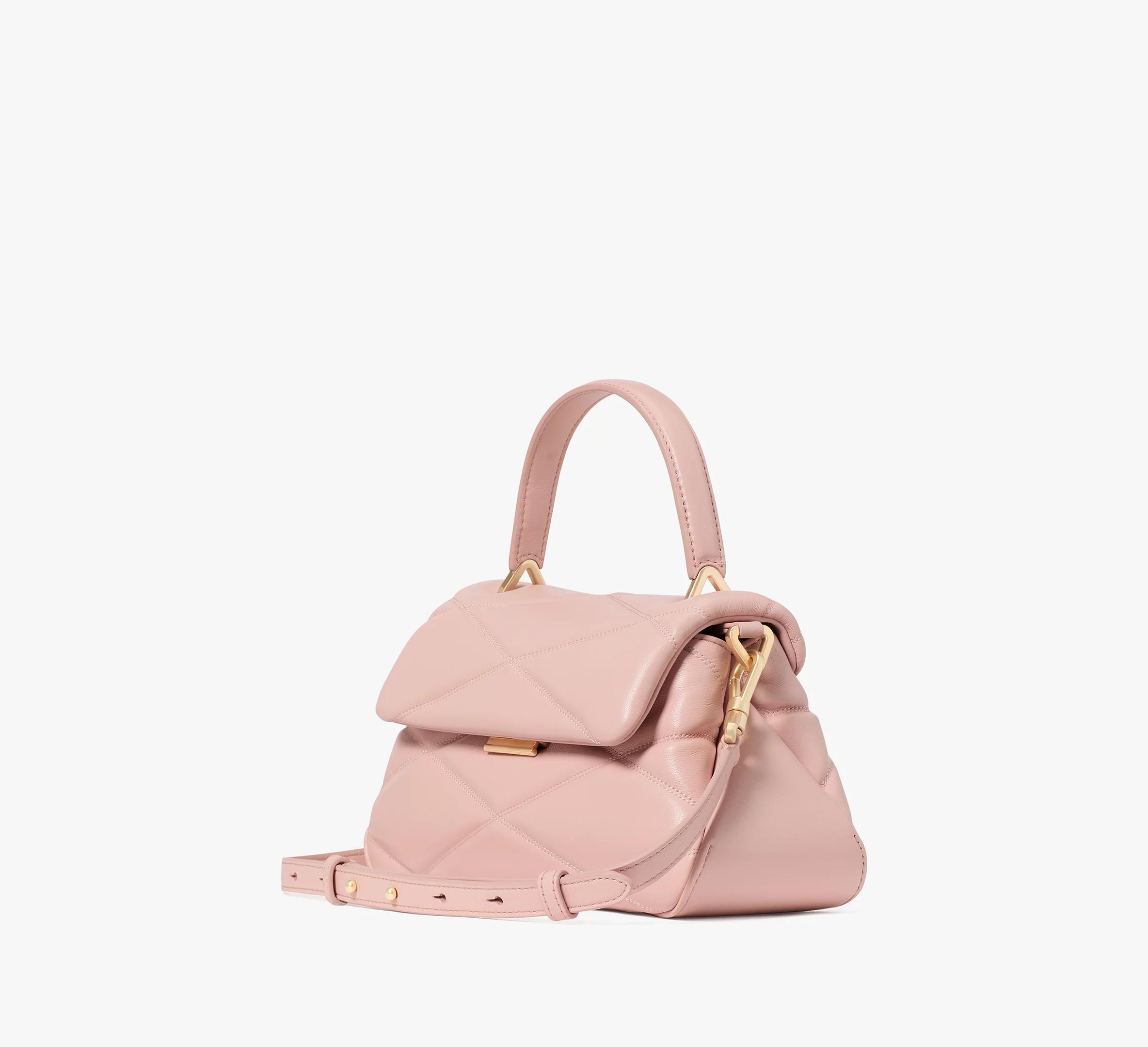 Grace Quilted Top Handle Bag Product Image