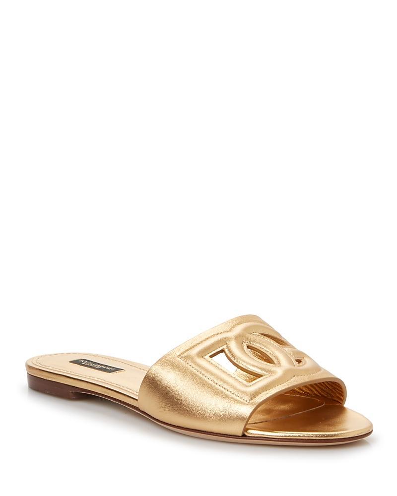 Dolce & Gabbana Womens Slide Sandals Product Image