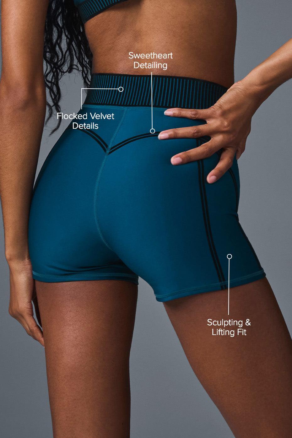 Airlift High-Waist Line Up Short - Eclipse Blue Product Image