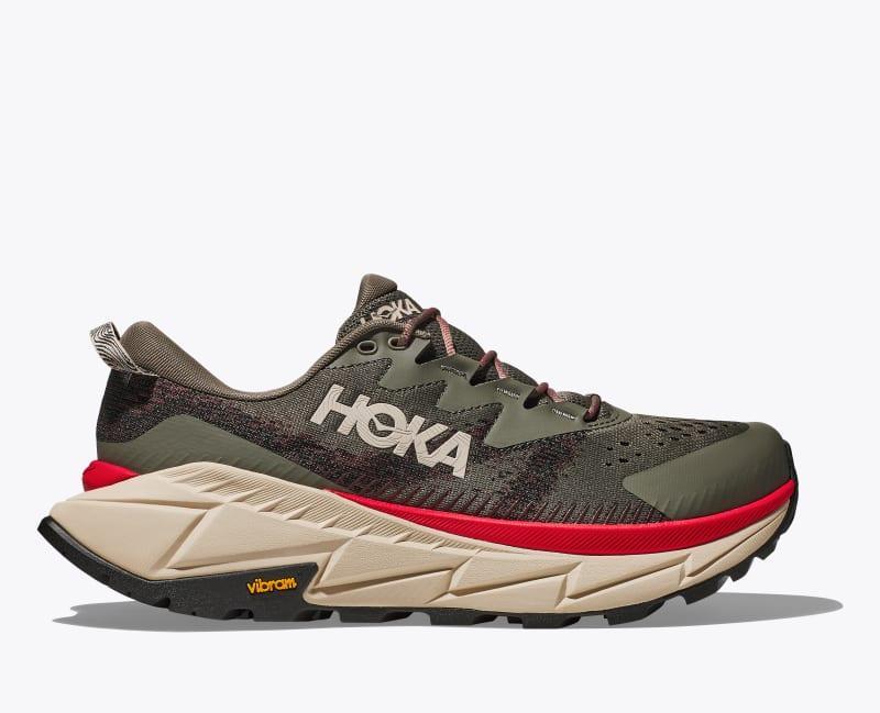 HOKA Mens Skyline-Float X Shoes in Olive Haze/Celery Root, Size 13 Product Image