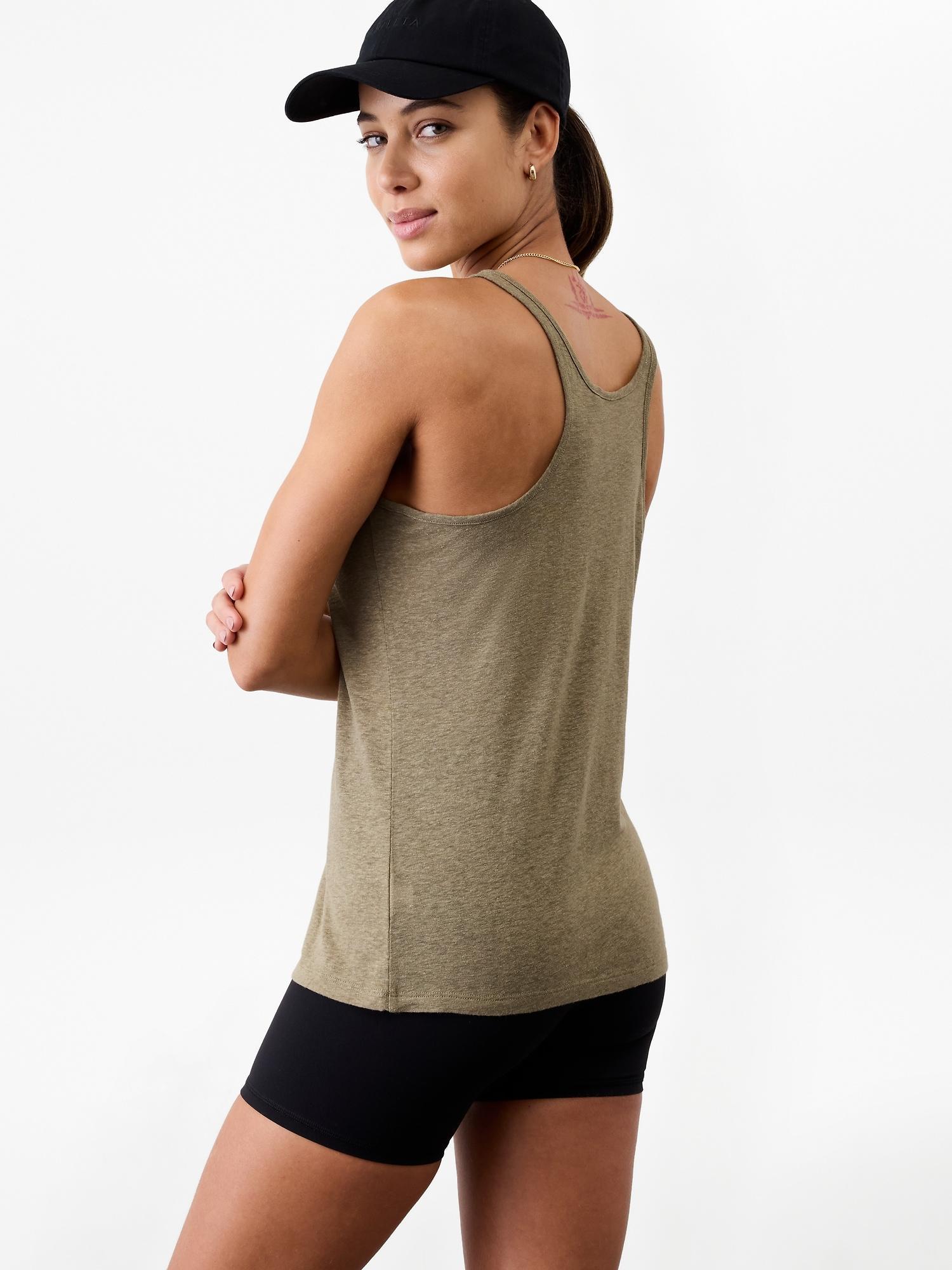 Getaway Linen Blend Tank Product Image
