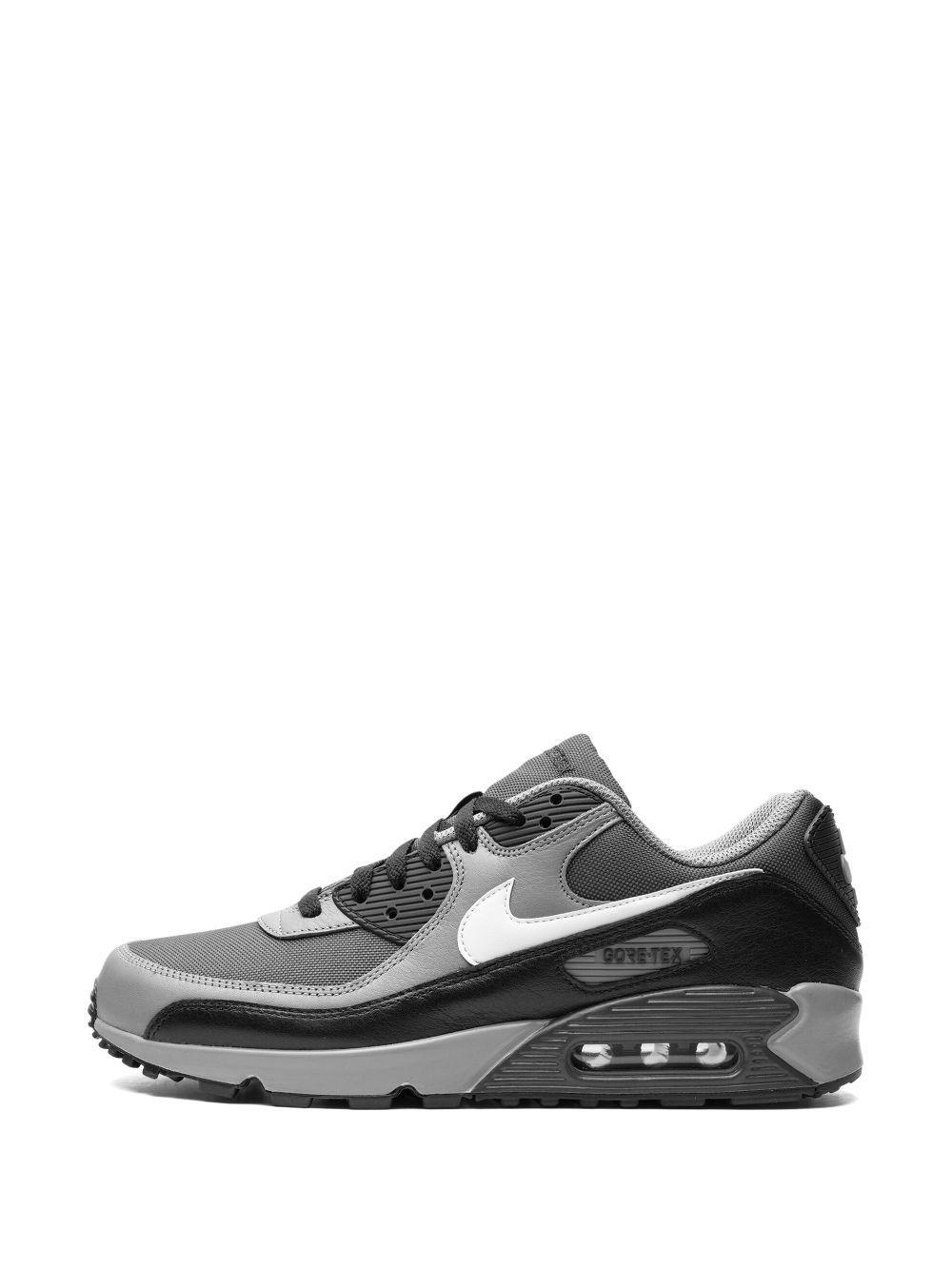 NIKE Air Max 90 Gore-tex Sneakers Dark Smoke Grey / Cool Grey / Black / Summit White In Dk Smoke Grey/summit White/cool Grey Product Image