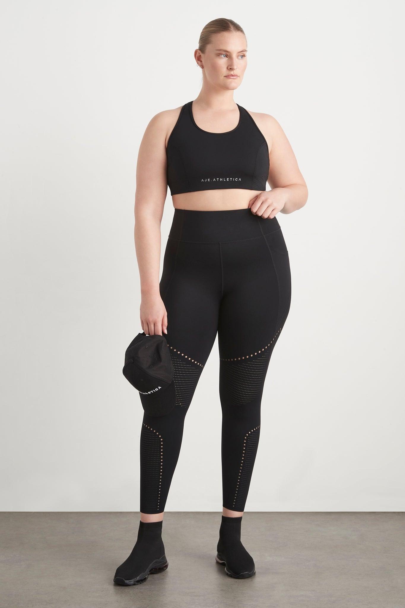 High Rise Perforated 7/8 Legging 227 Product Image
