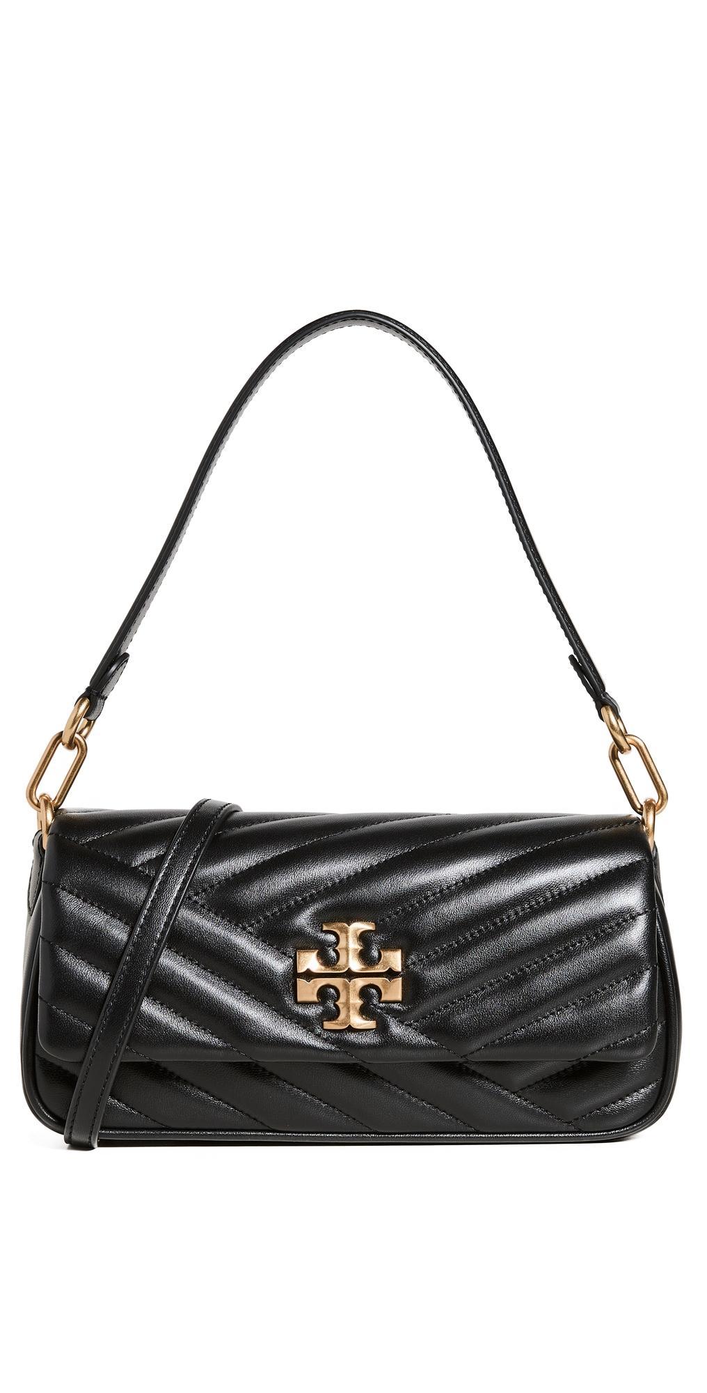 Tory Burch Kira Chevron Small Flap Shoulder Bag Handbags Product Image