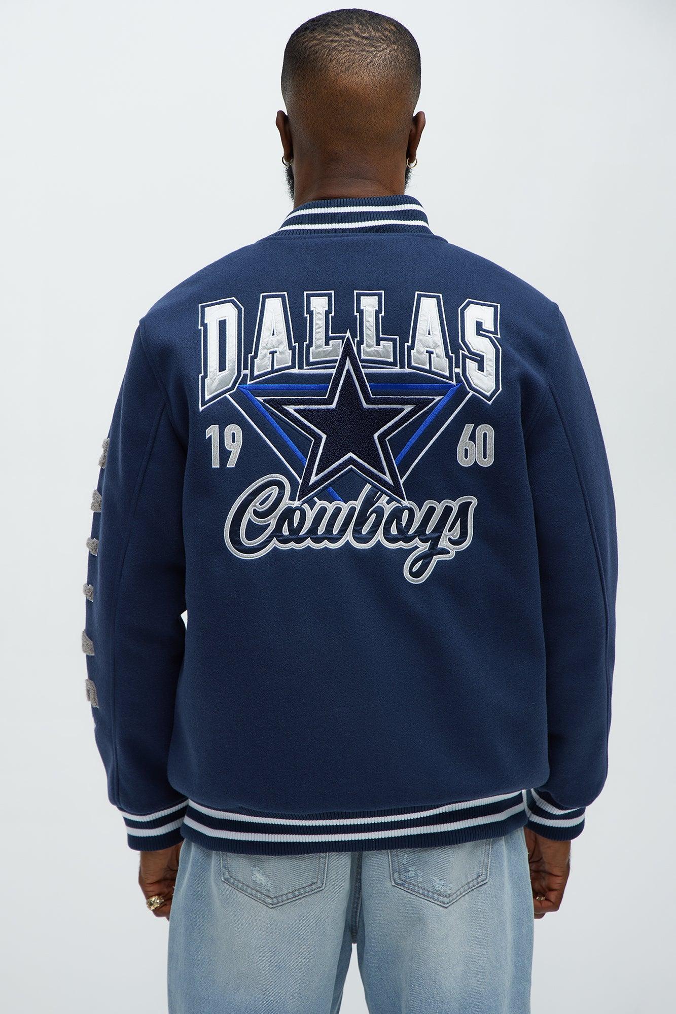 Cowboys Touchdown Jacket - Navy Product Image
