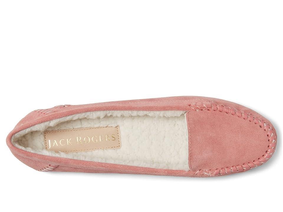 Jack Rogers Millie Moccasin Sherpa Lined (Rose/Rose) Women's Shoes Product Image