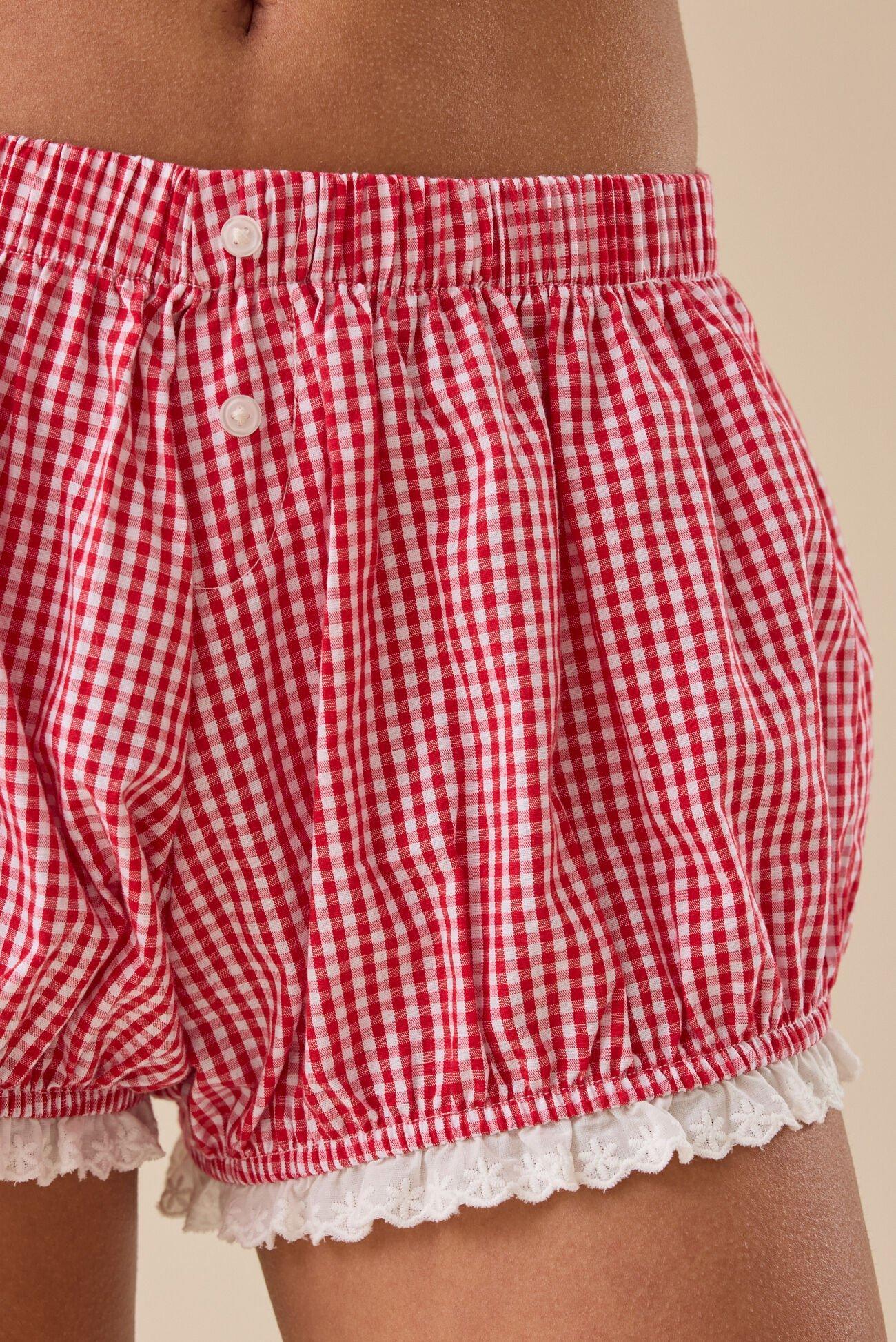 Jenni Gingham Tank Top Product Image
