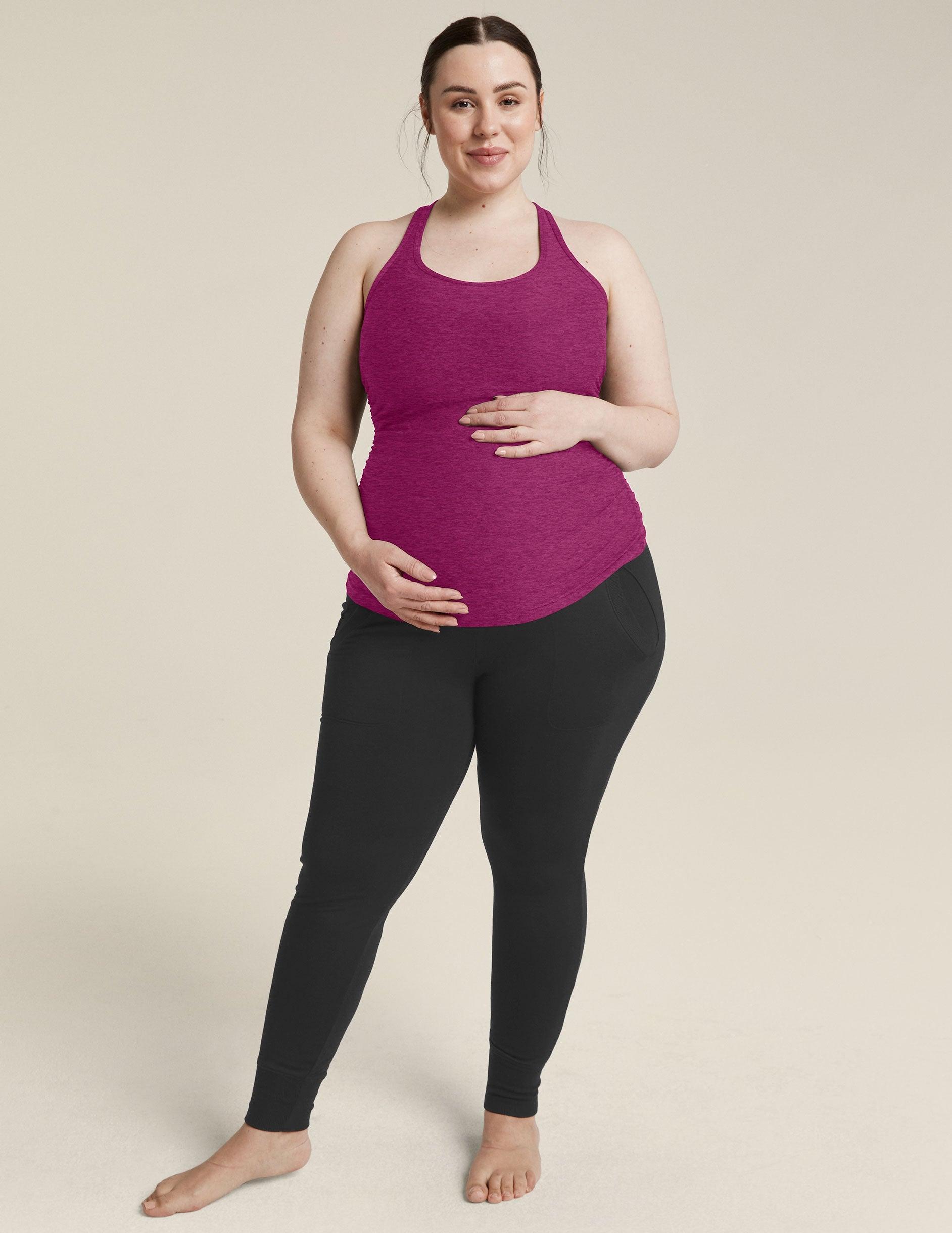 Featherweight Let It Grow Racerback Maternity Tank Product Image