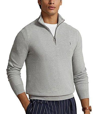 Polo Ralph Lauren Quarter-Zip Mesh Product Image