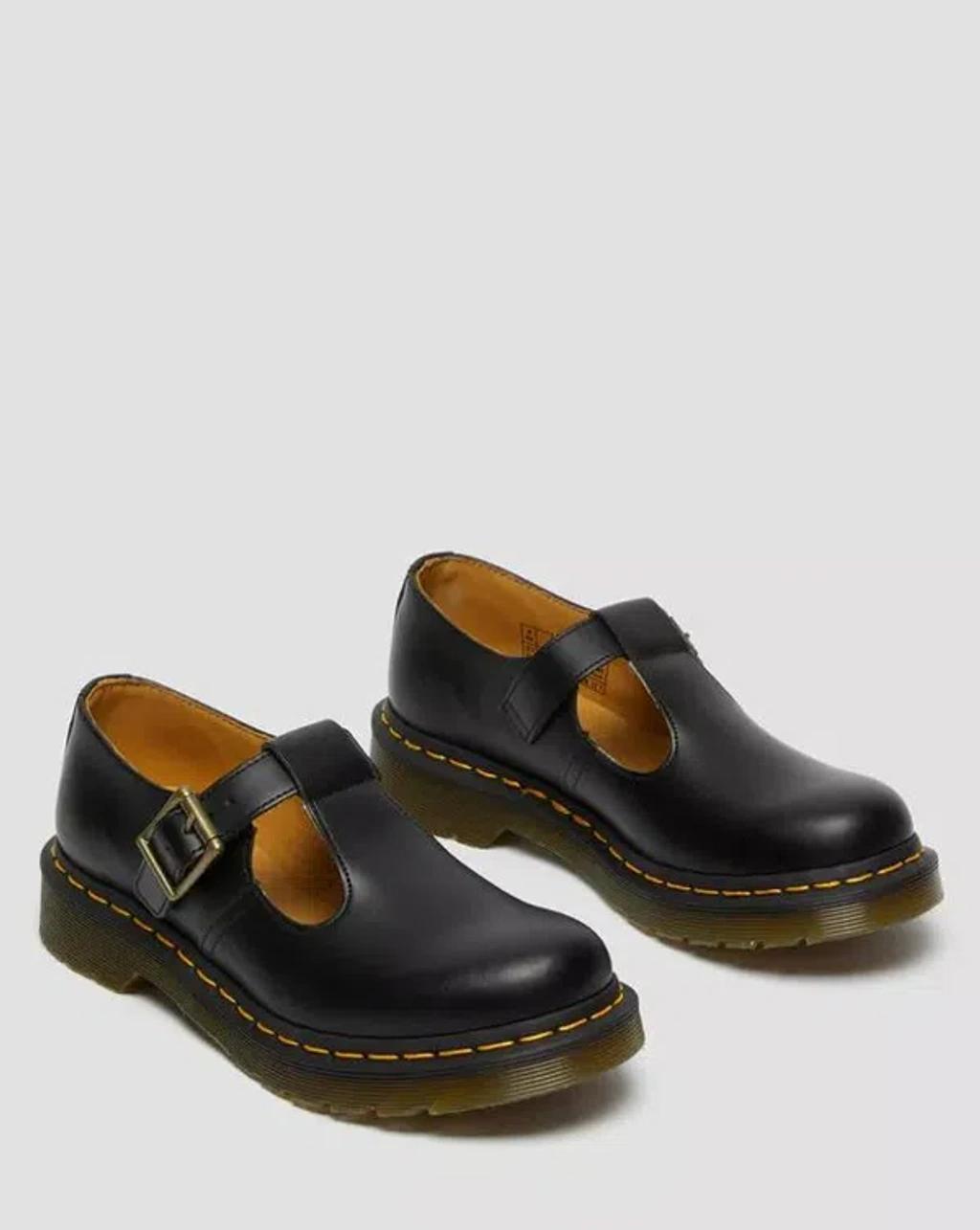 DR. MARTENS' Black Polley Oxfords Product Image