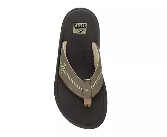 REEF Swellsole Rover Men's Flip-Flop Sandals, Size: 9, Black Product Image