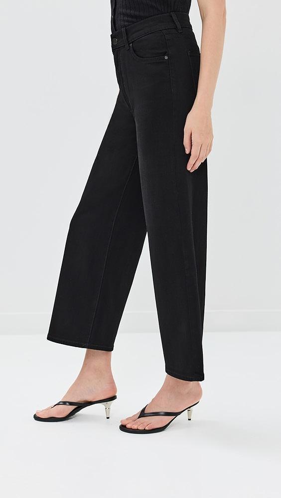 DL1961 Hepburn Wide Leg Jeans: High Rise Vintage | Shopbop Product Image