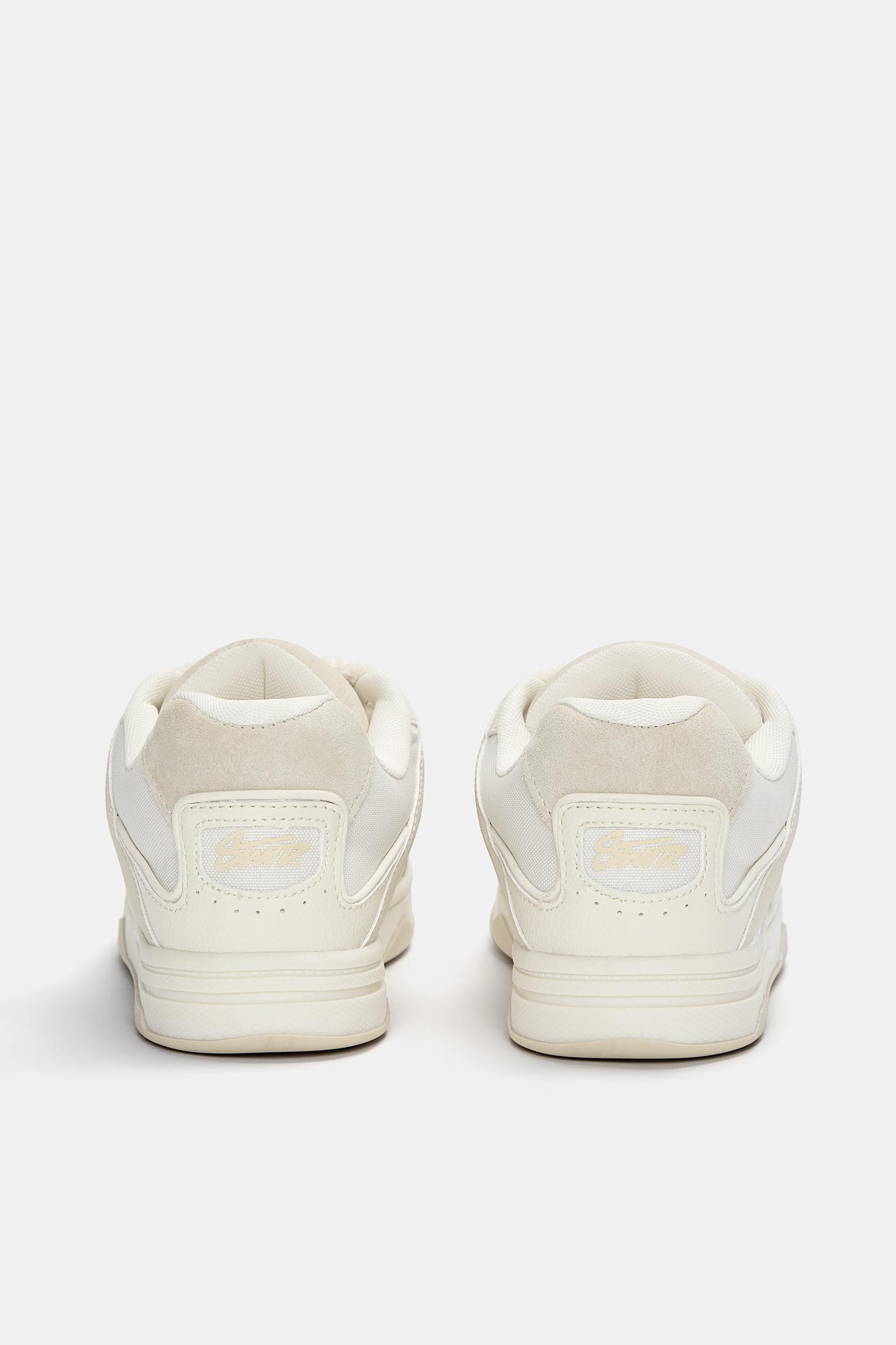 Lace-up skater sneakers Product Image