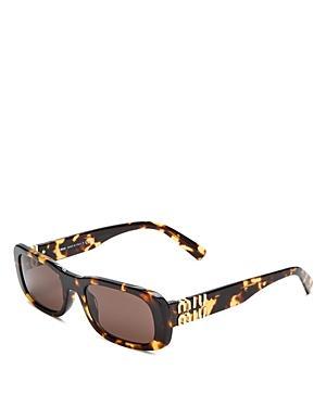 Logo Acetate Rectangular Sunglasses Product Image