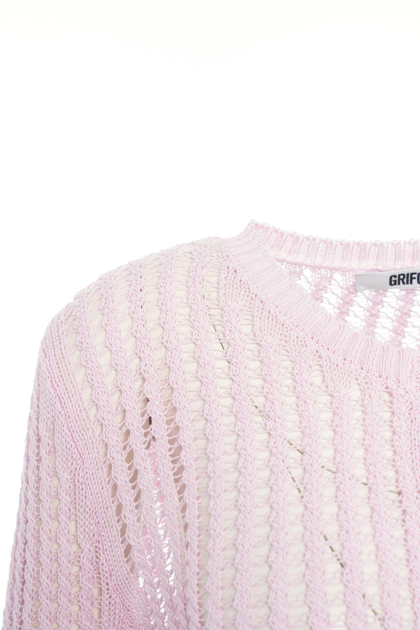 Open knit cardigan Product Image