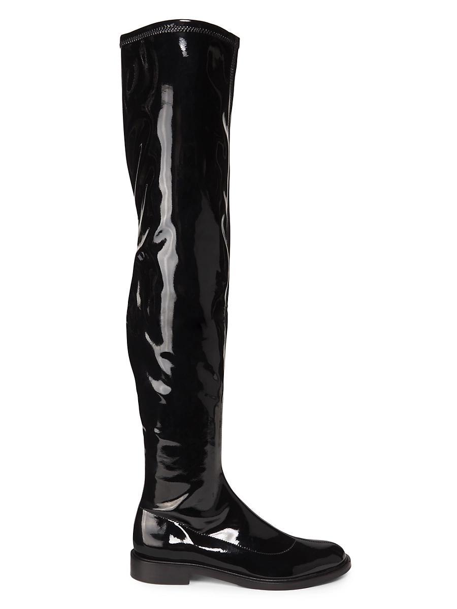 Torgeis Ryder Womens Knee-High Boots Blue Product Image