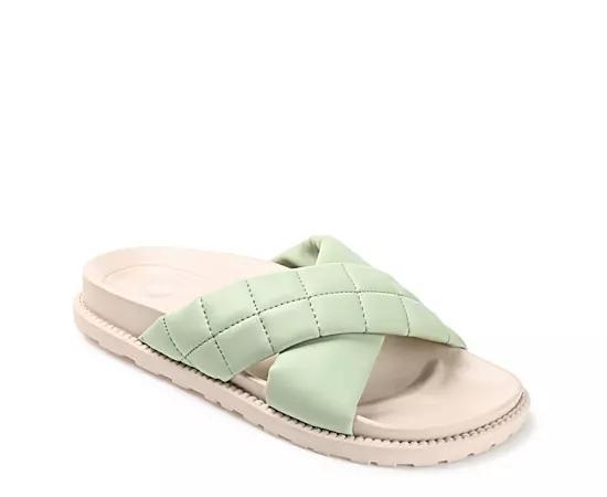 Journee Collection Womens Aveena Footbed Sandal Product Image