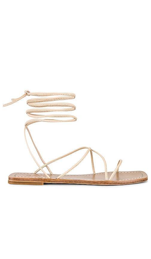 RAYE Grey Sandal in Rust. Size 6.5, 7.5, 8.5. Product Image