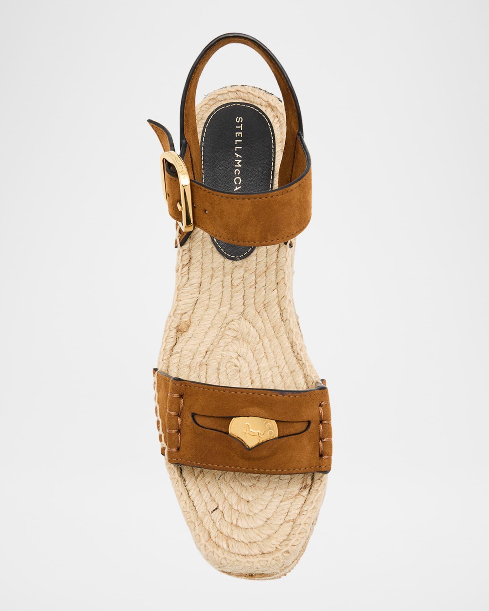 Leopard Slide Flatform Espadrilles Product Image