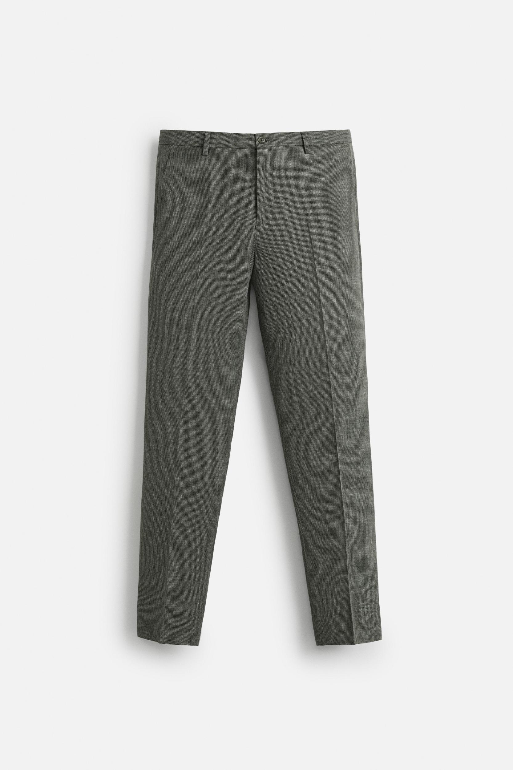 HOUNDSTOOTH SUIT PANTS Product Image