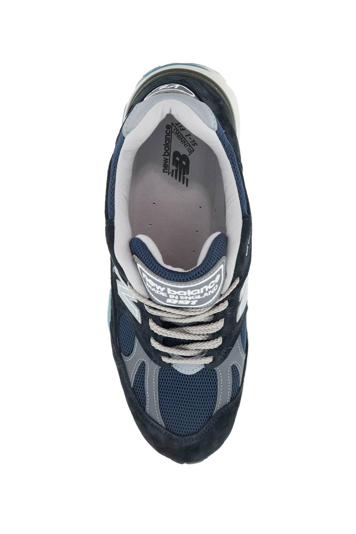 NEW BALANCE "made In Uk 991v2" Sneakers In Blue Product Image