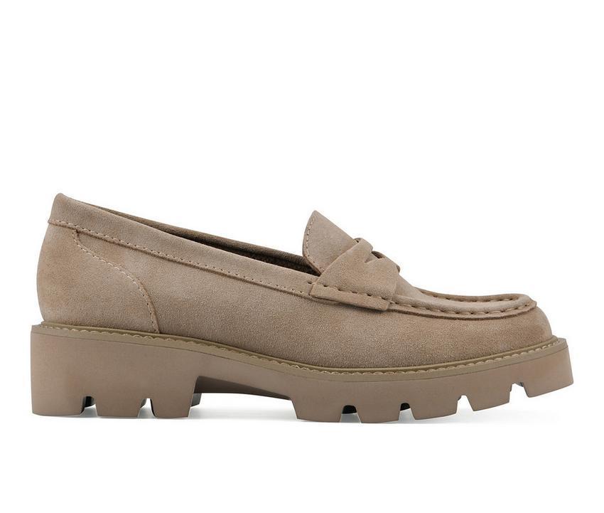 Women's White Mountain Gunner Chunky Loafers Product Image