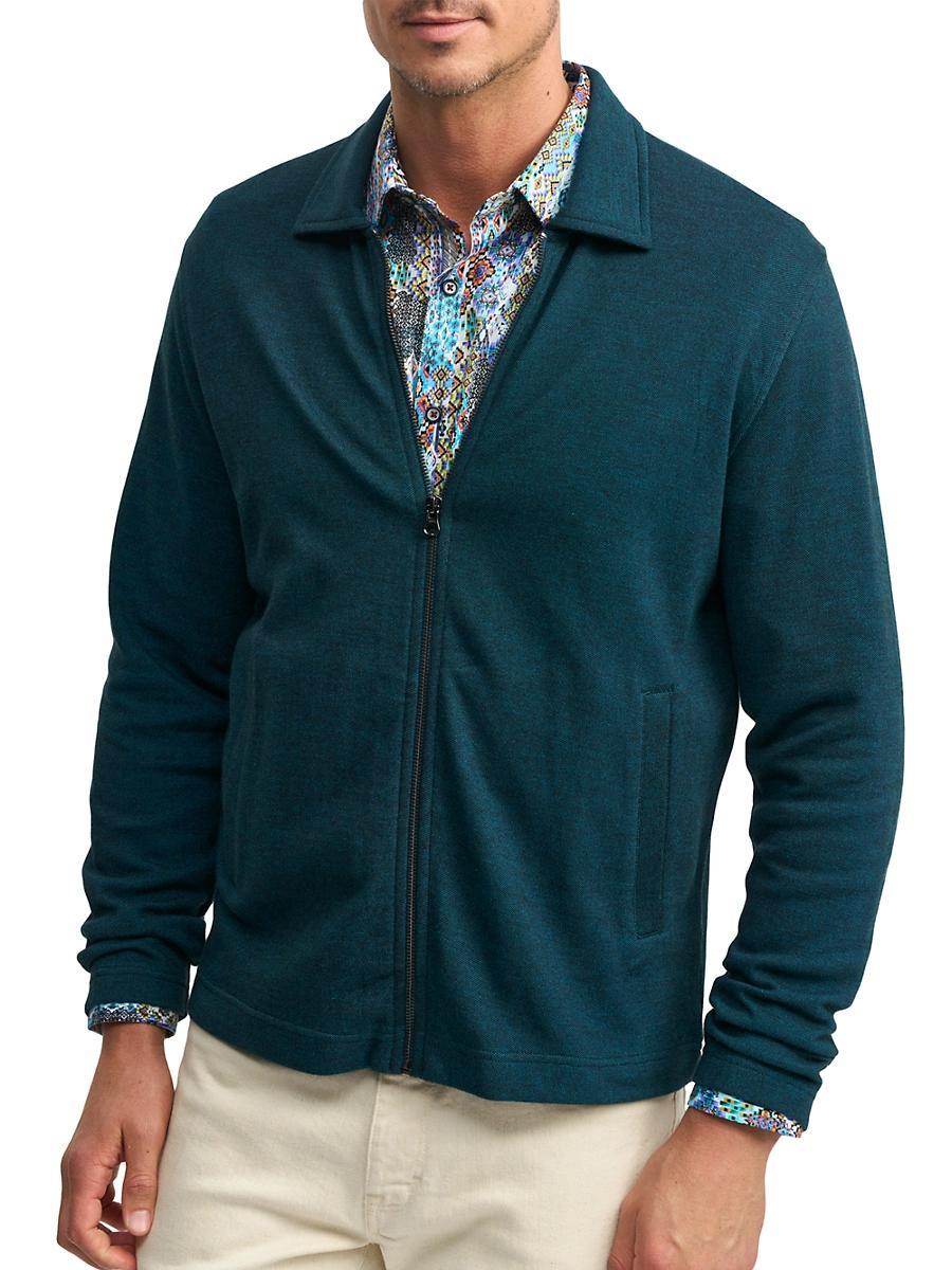 Mens Dorven Knit Cotton Jacket Product Image