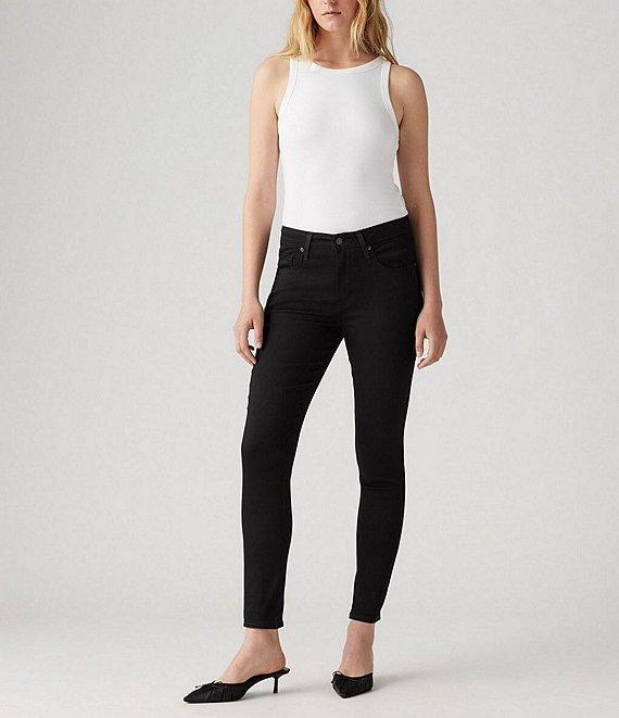 Levi's® 721 High Rise Black Skinny Jeans Product Image