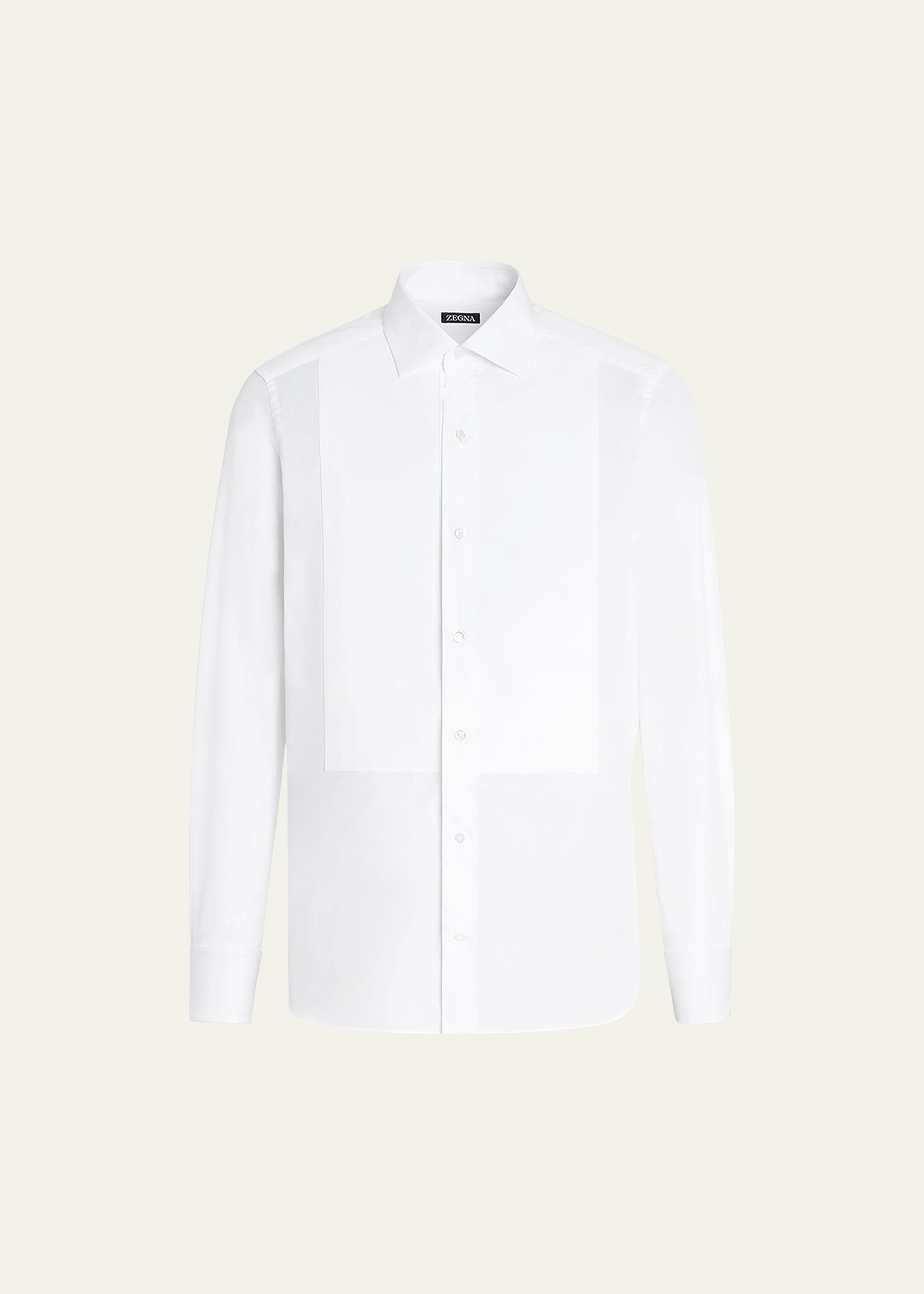 Mens Formal Piquet Evening Shirt Product Image