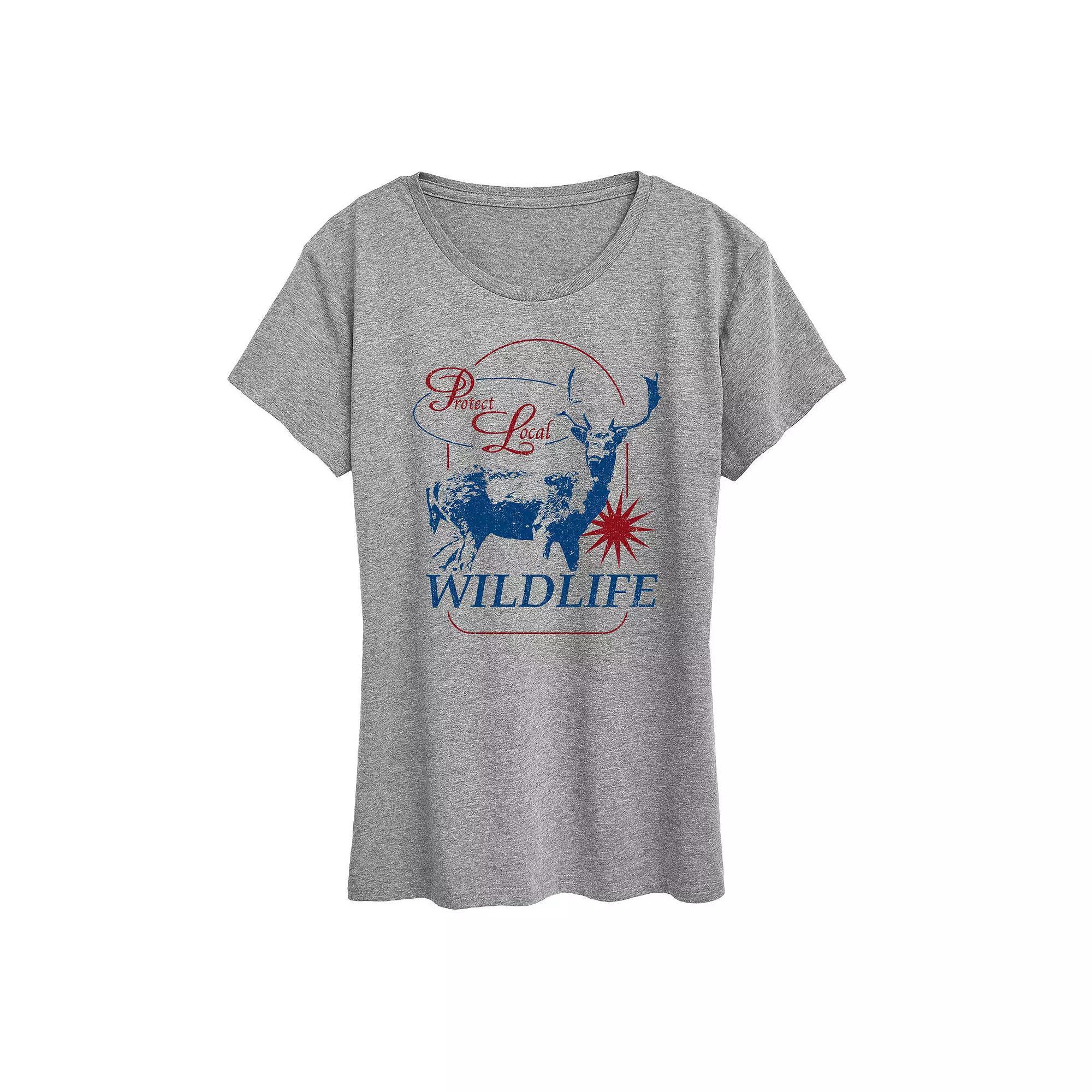 Women's Protect Local Wildlife Graphic Tee, Girl's,  Product Image
